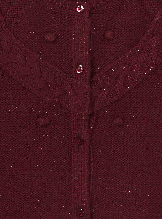 Purple CARDIGAN KASACAR1 / 20W901O1CAR709